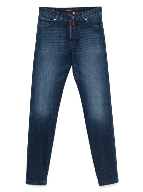 Kiton jeans con efecto lavado