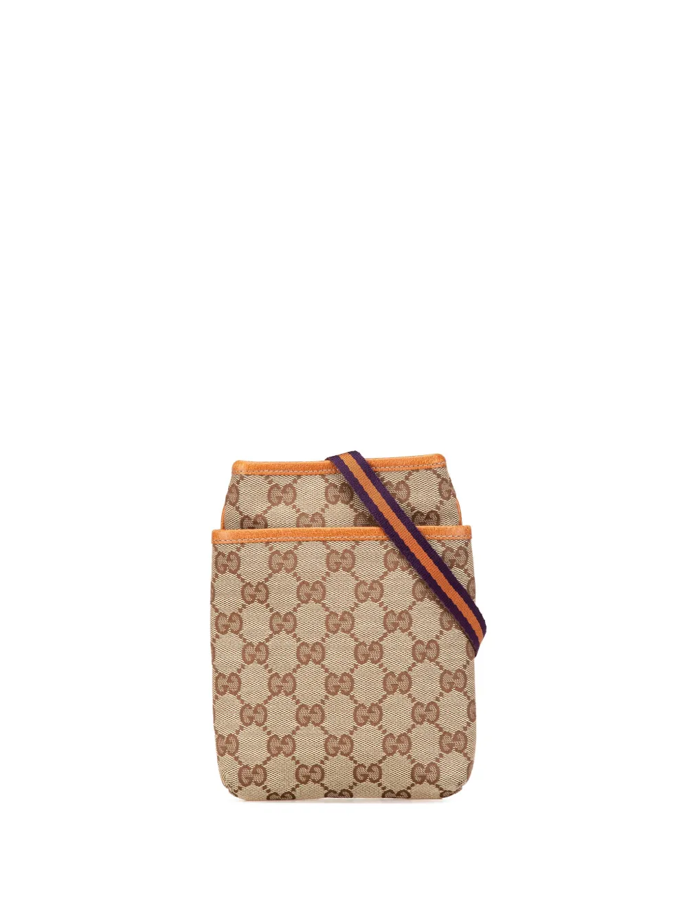 Gucci Pre-Owned 2000-2015 GG Canvas Web crossbody bag | Brown | Image 1