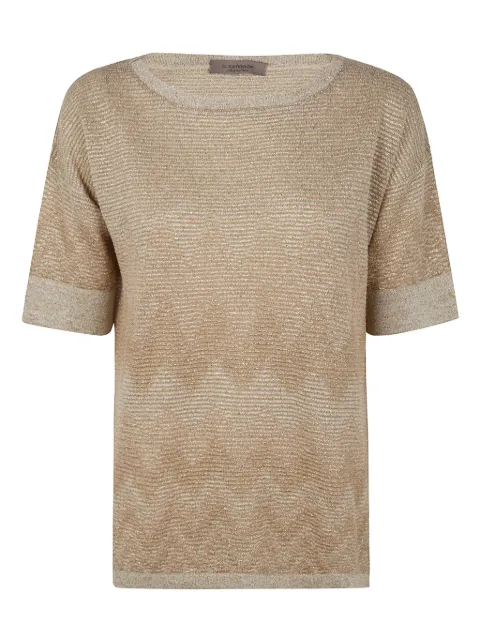 D.Exterior knitted T-shirt