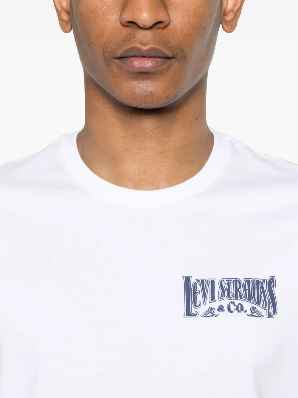 Levi's T-shirt met grafische print Wit