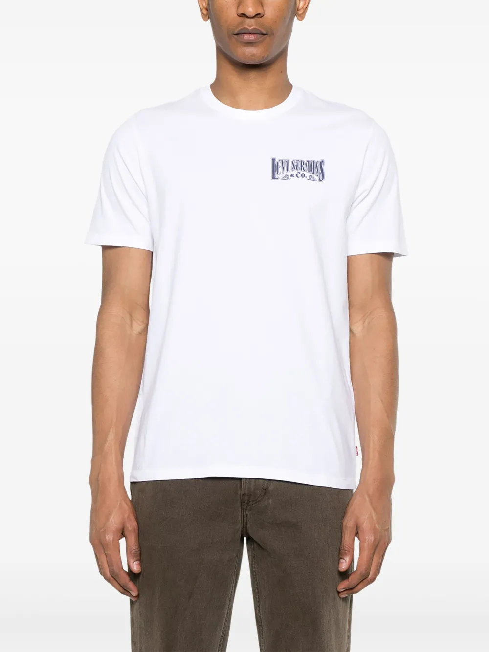 Levi's T-shirt met grafische print Wit