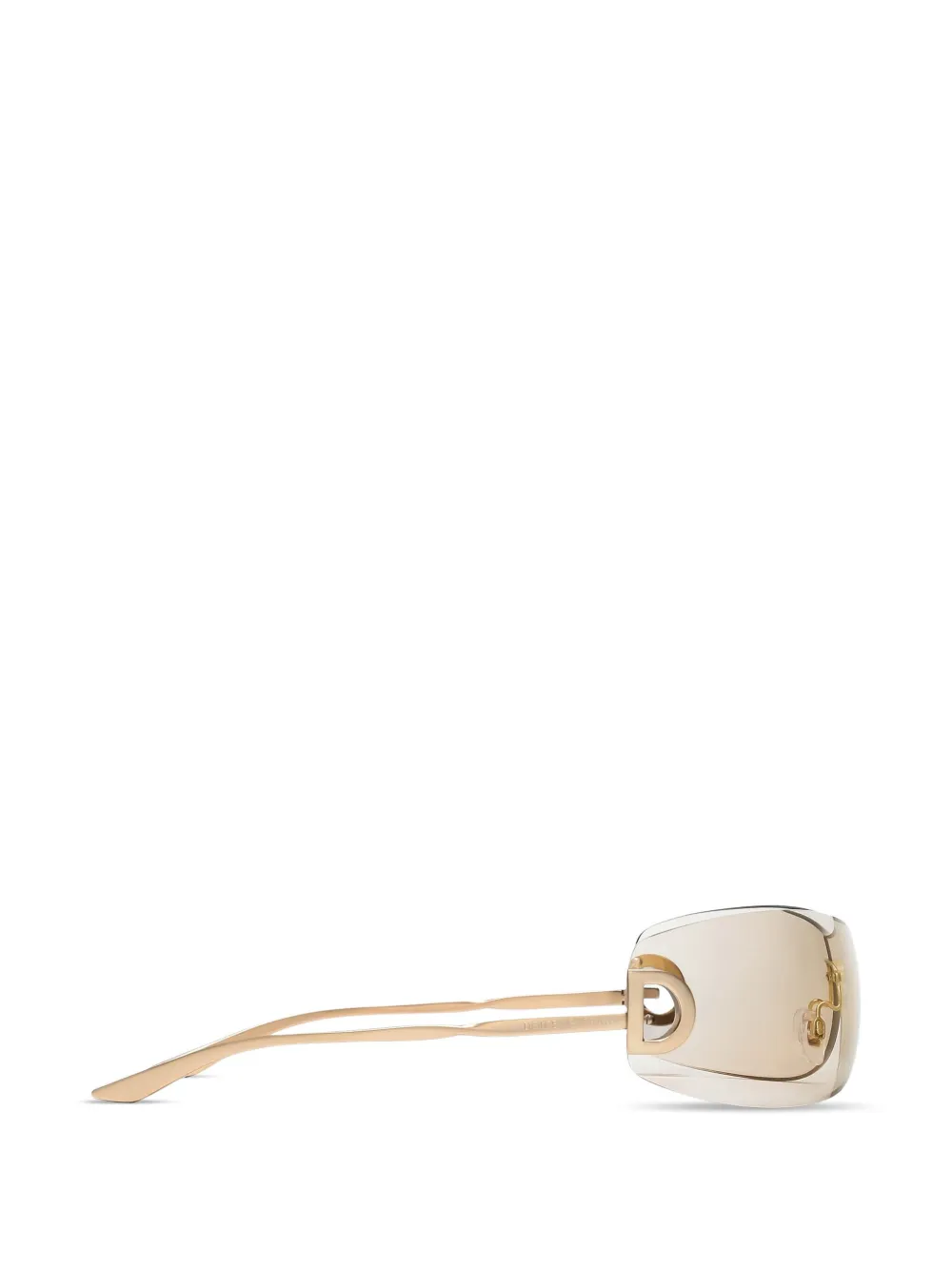 Dolce & Gabbana Dg Twist Sunglasses In Gold
