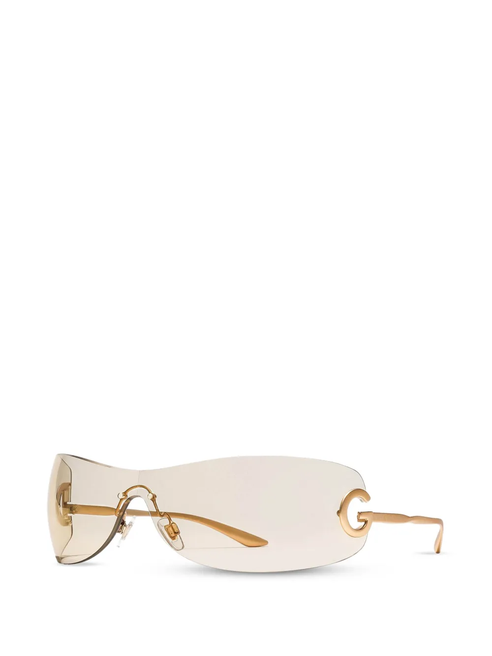 Dolce & Gabbana Dg Twist Sunglasses In Gold
