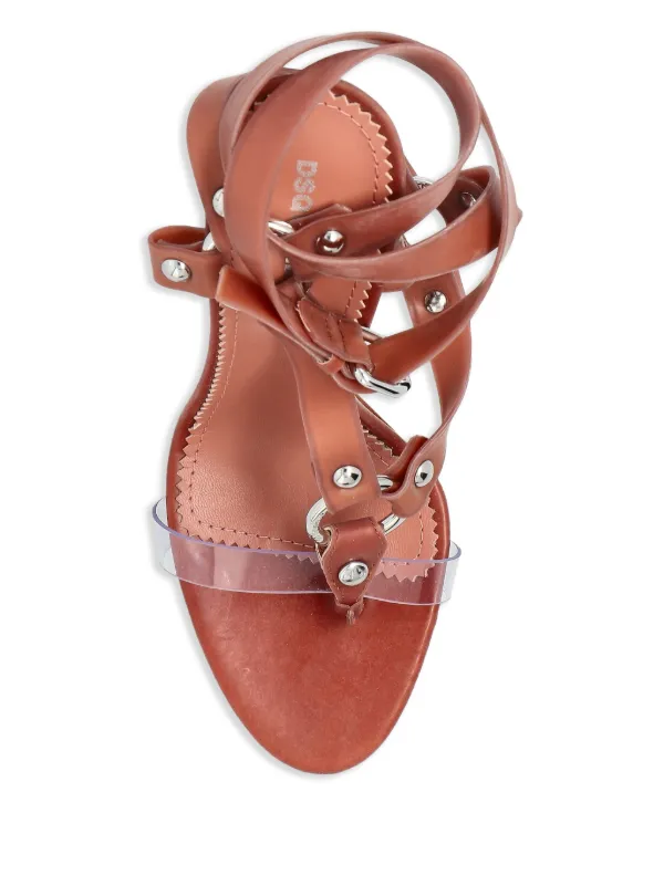 DSQUARED2 Bondage Sandals | Red | FARFETCH