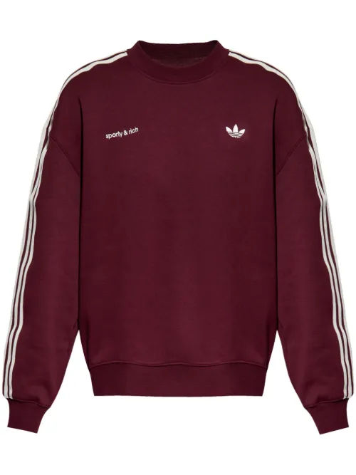 X Sporty & Rich sweat à 3 bandes signature - adidas - Modalova