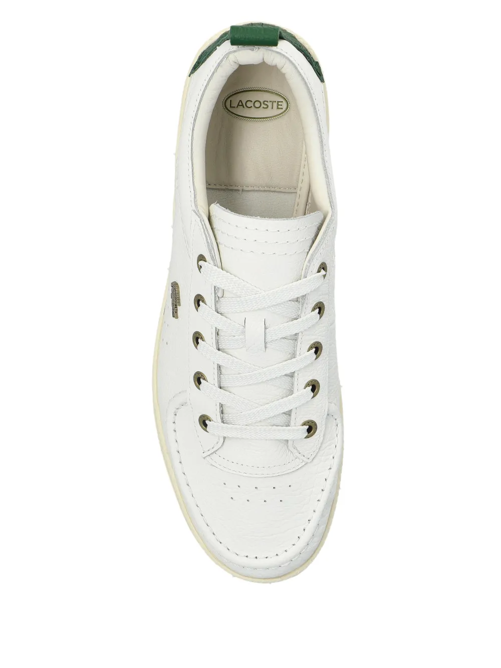 Lacoste Sneakers met borduurwerk Wit