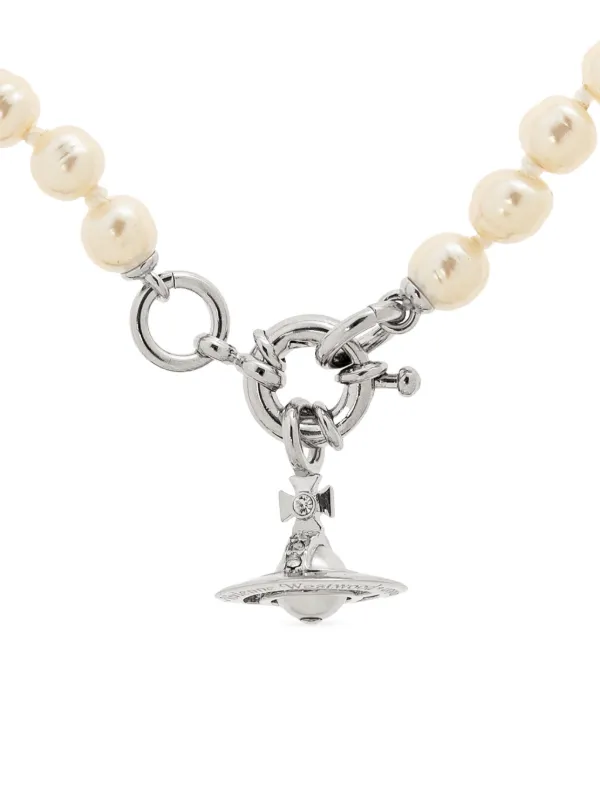 Vivienne Westwood Orb ペンダント ブレスレット | ホワイト