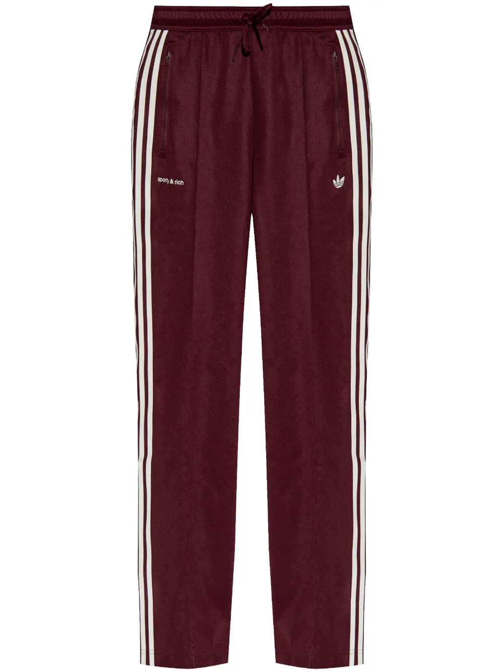 Adidas x Sporty & Rick trainingsbroek met 3 strepen Rood