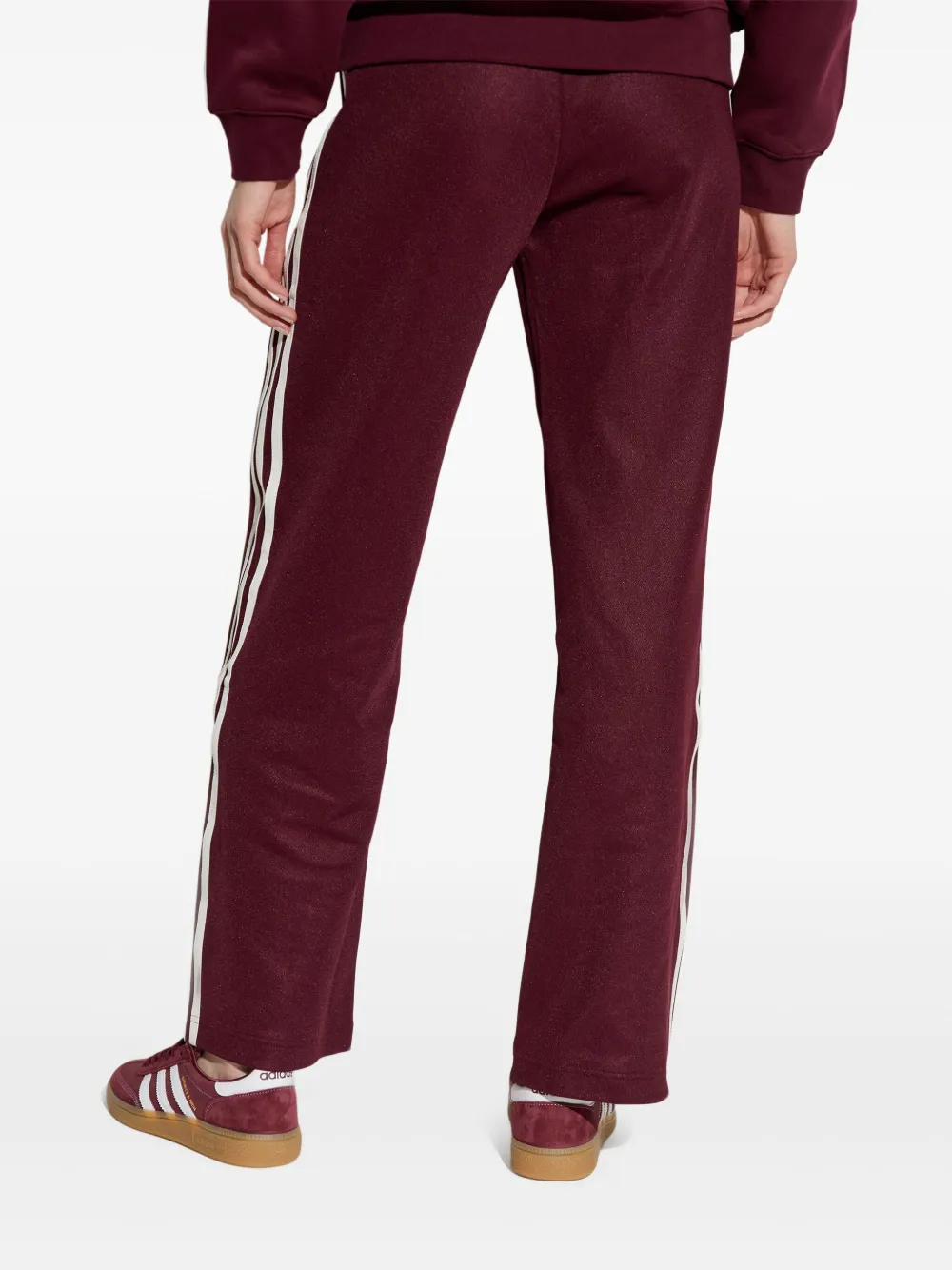 adidas x Sporty & Rick trainingsbroek met 3 strepen Rood