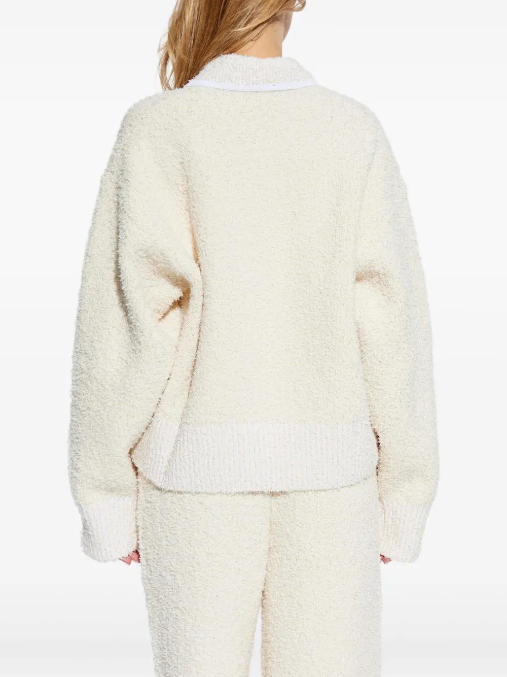 Lacoste Gebreide trui Wit