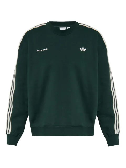 adidas سويت شيرت مزيج قطن