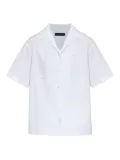 Lacoste logo-patch shirt - White