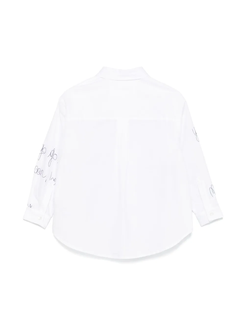 Simonetta camisa con eslogan bordado | Camisas | Image 2