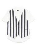 Fay Kids layered shirt - White