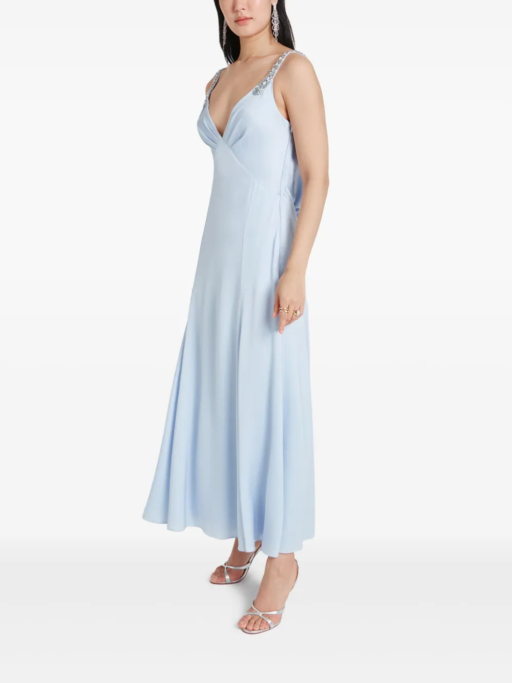Temperley London Sofia dress - Blauw