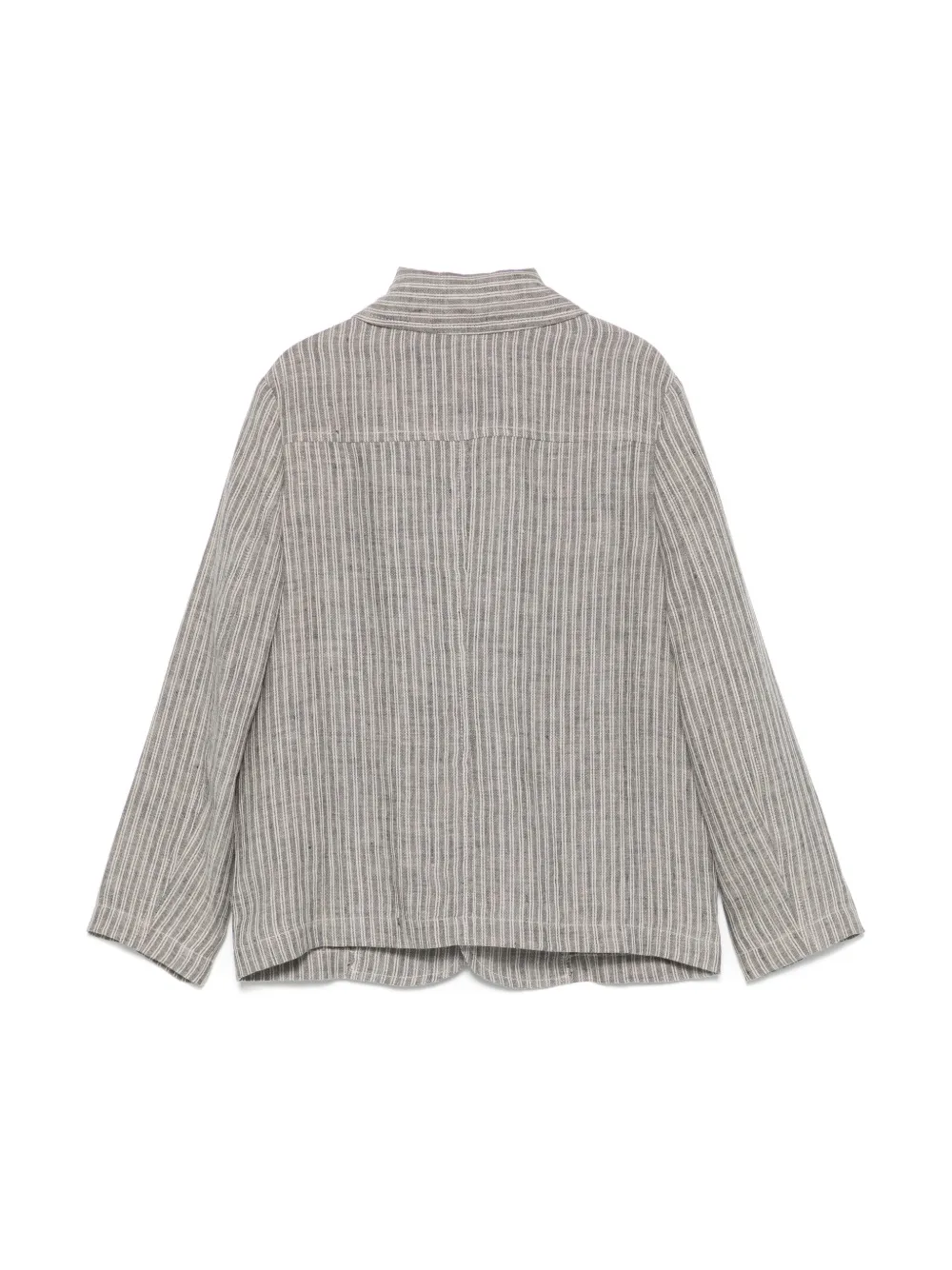 Emporio Armani Kids Gestreepte blazer Blauw