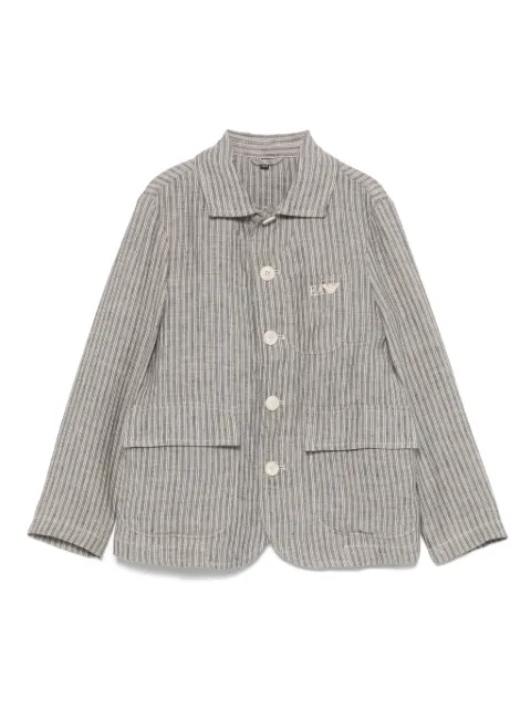 Emporio Armani Kids striped blazer