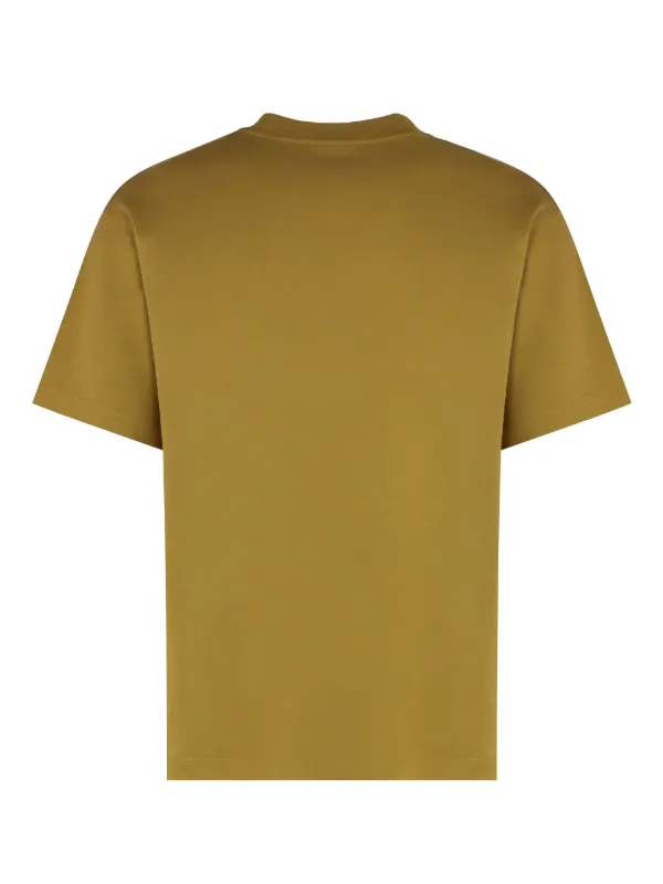 Tシャツ・カットソー DROLE DE MONSIEUR Drôle De Monsieur slogan-print T-shirt | Yellow | FARFETCH