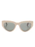 Komono cat-eye frame sunglasses - Neutrals