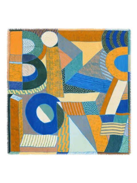 Bimba y Lola mix-print shawl