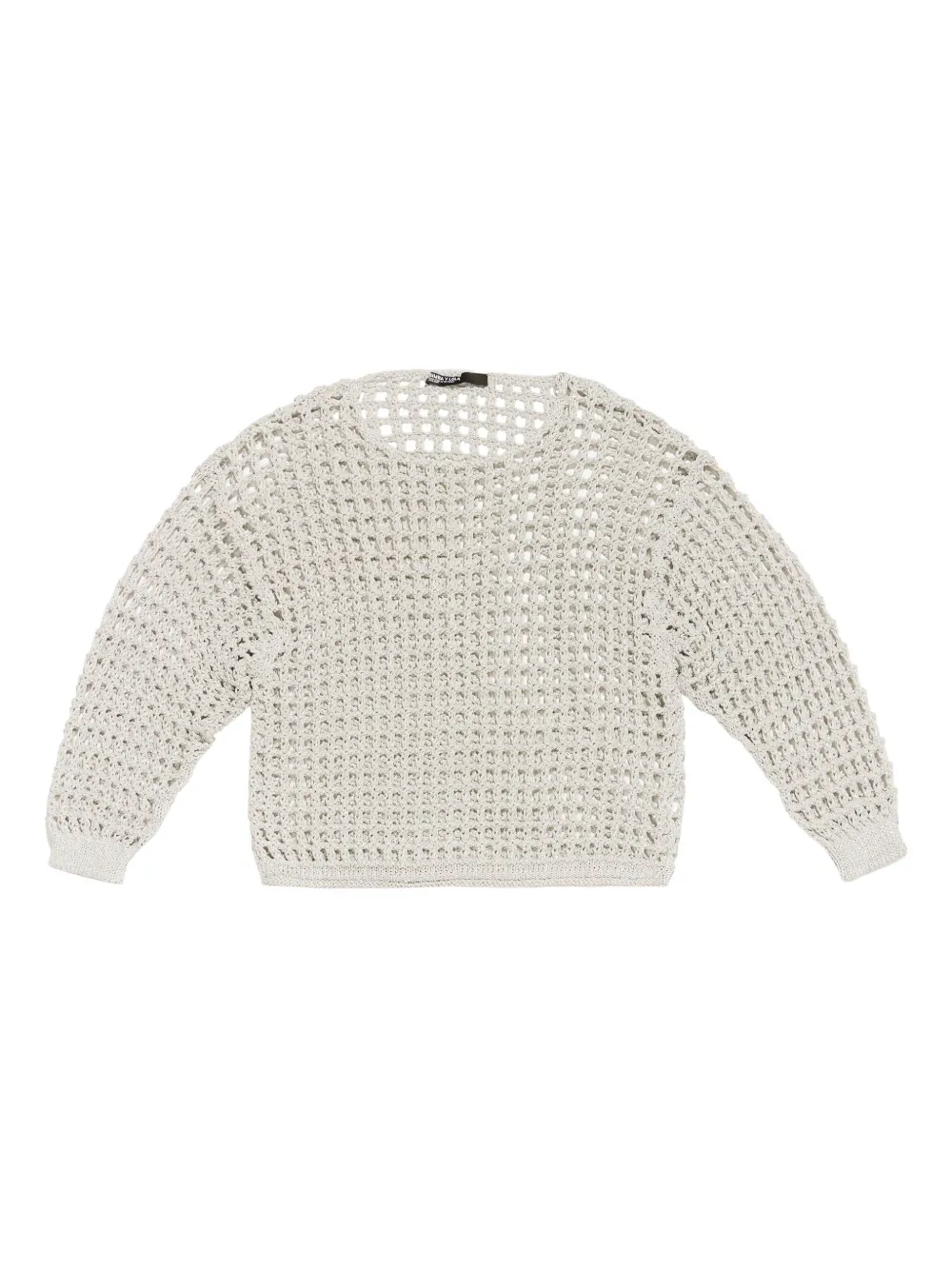 Bimba y Lola クロシェニット セーター - グレー Bimba y Lola クロシェニット セーター - グレー