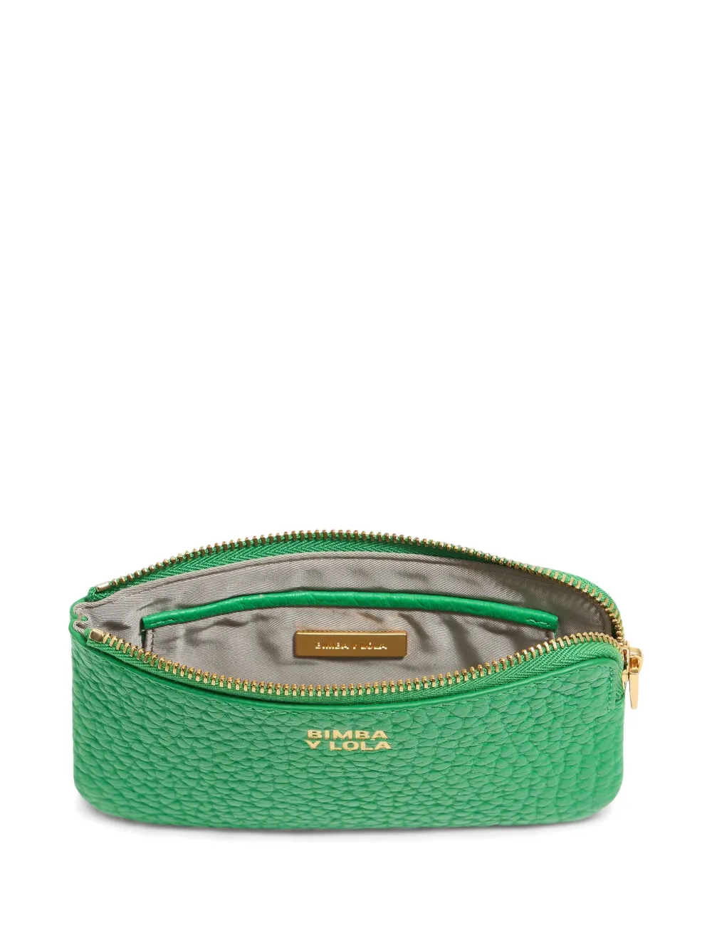 Bimba y Lola Portemonnee met logo-stempel Groen