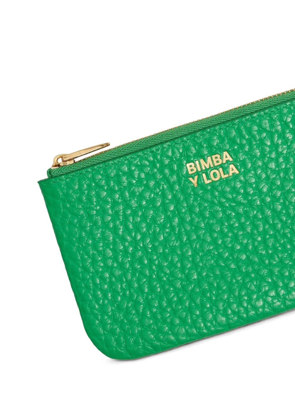 Bimba y Lola Portemonnee met logo-stempel Groen