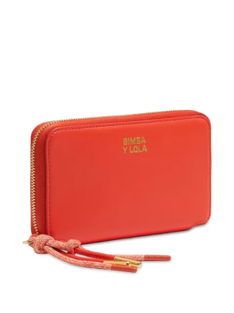 Bimba y Lola cartera con compartimentos y cierre