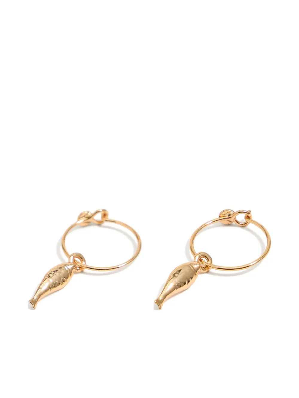Bimba y Lola fish-charm hoop earrings | Image 2
