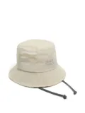 Bimba y Lola logo-embroidered bucket hat - White
