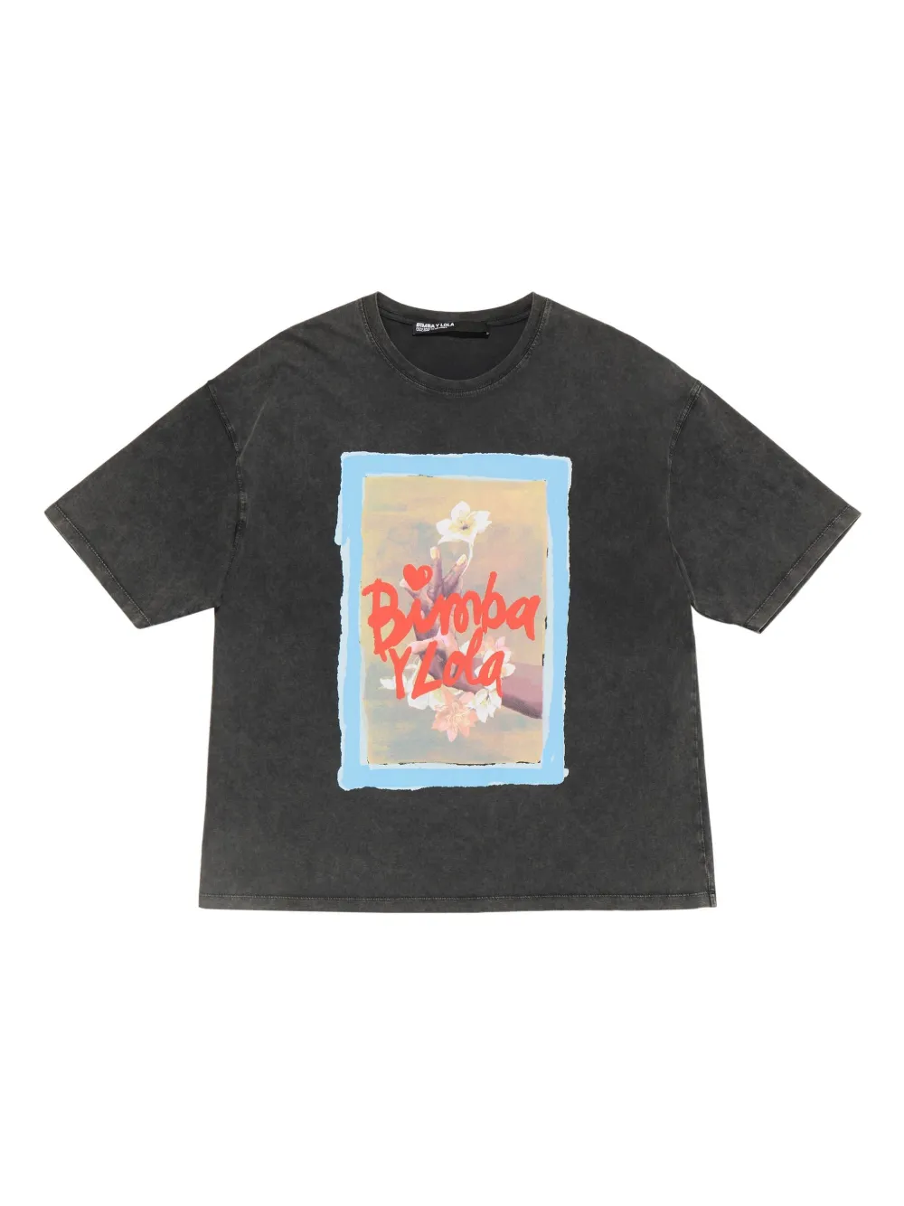 Bimba y Lola グラフィック Tシャツ - ブラック Bimba y Lola グラフィック Tシャツ - ブラック