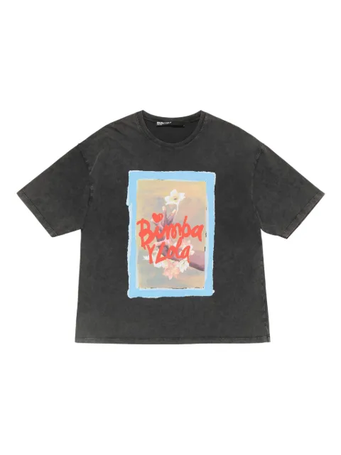 Bimba y Lola graphic-print oversized T-shirt