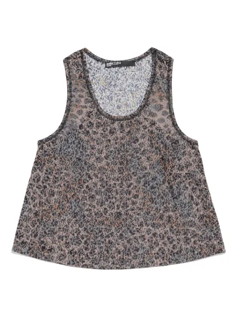 Bimba y Lola animal print tank top 