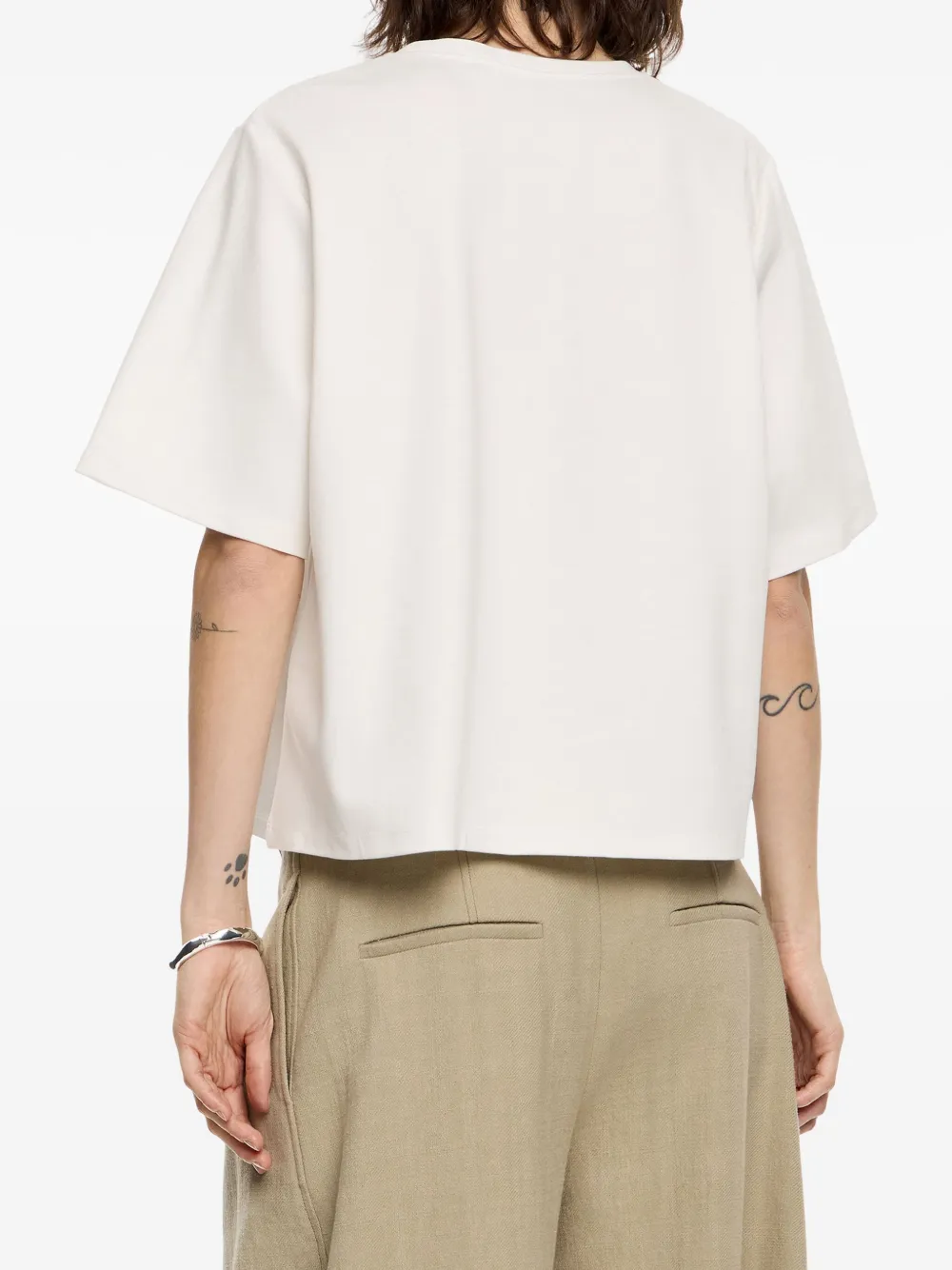 BIMBA Y LOLA LOGO-PLAQUE TOP