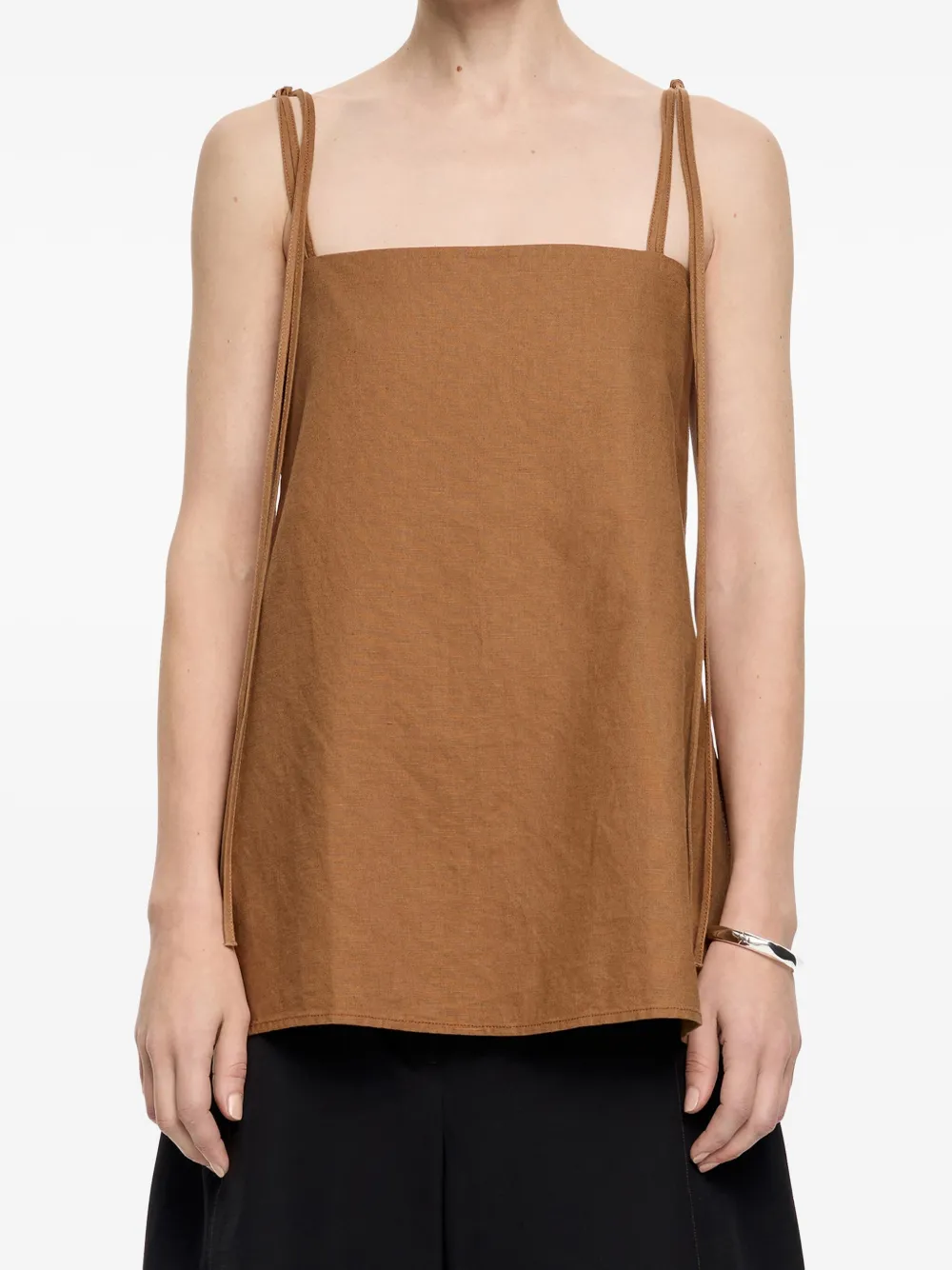 Bimba y Lola satin strap top | Vests & Tank Tops | Image 2