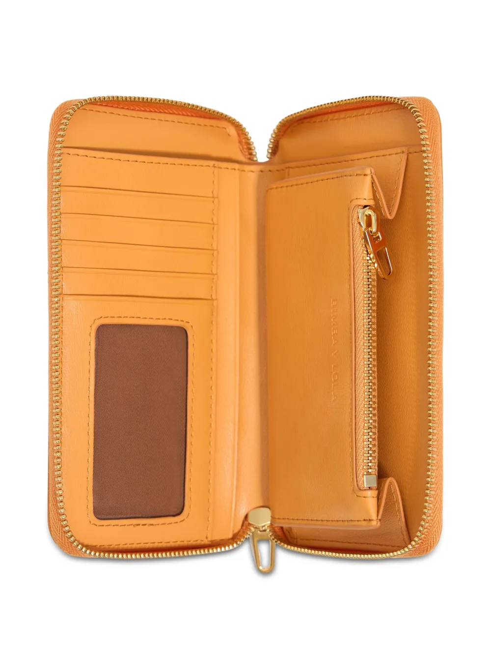 Shop Bimba Y Lola Logo Wallet In Orange
