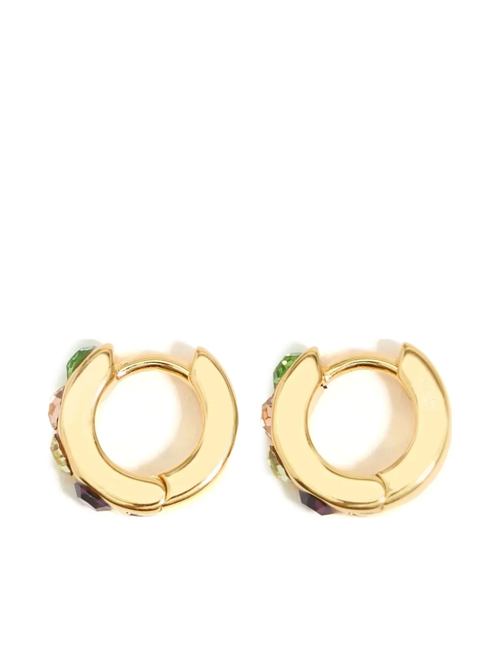 Bimba y Lola crystal-embellished hoop earrings | Image 2