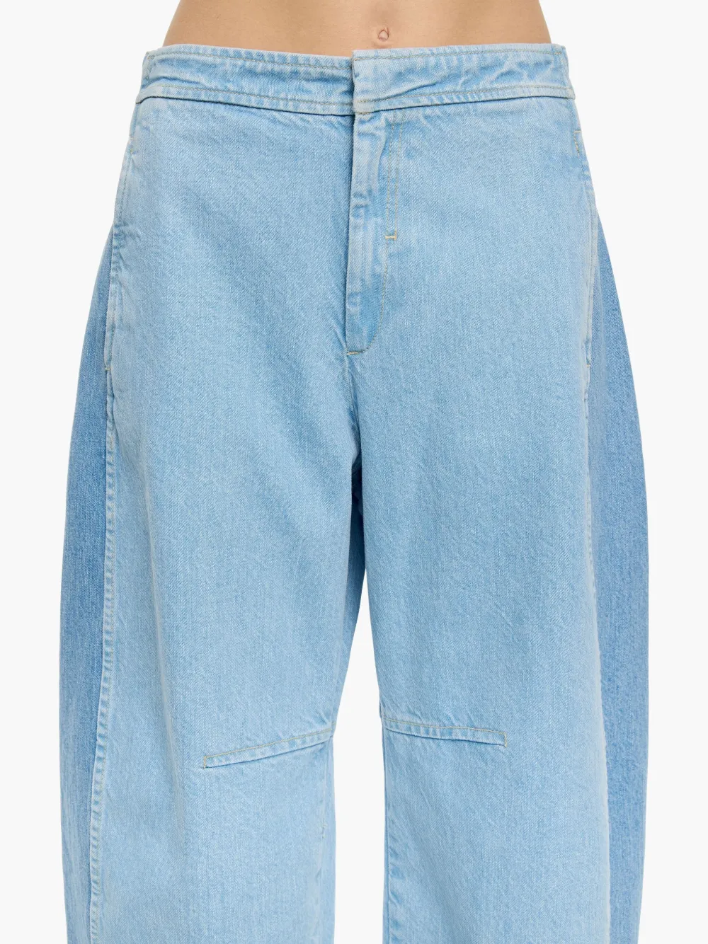 Bimba y Lola Jeans met wijde pijpen Blauw