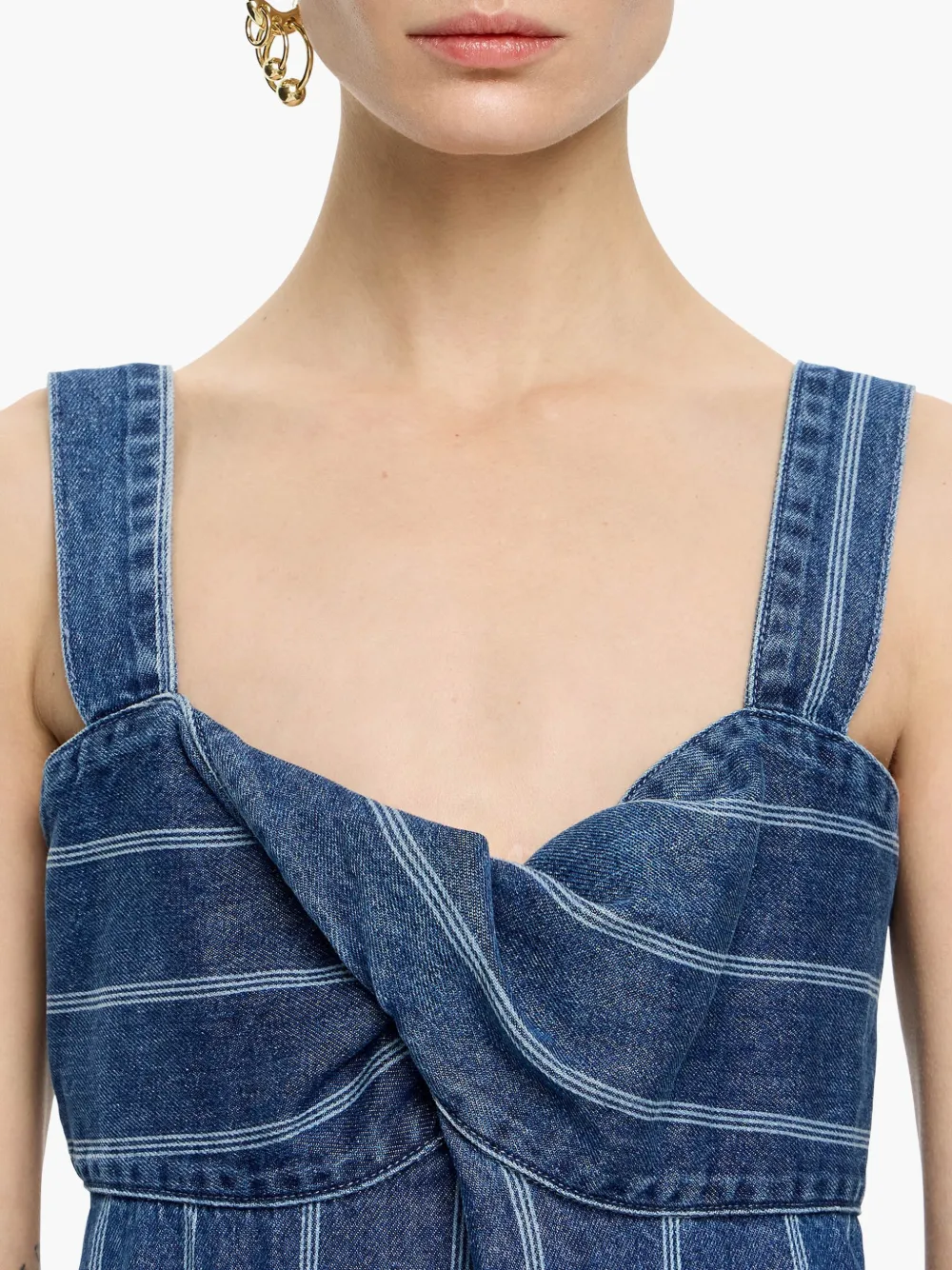 BIMBA Y LOLA DENIM JUMPSUIT