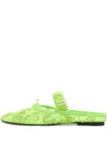 Bimba y Lola mesh ballerina shoes - Green