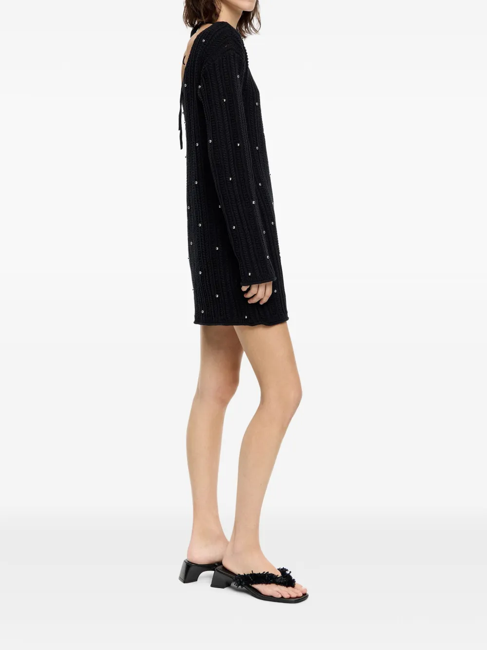 BIMBA Y LOLA KNITTED MINI DRESS 