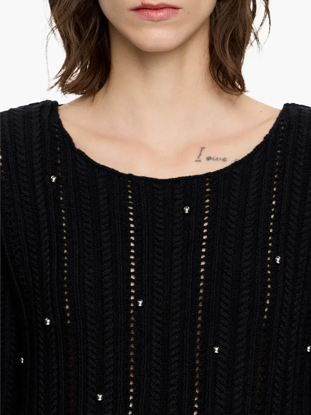 BIMBA Y LOLA KNITTED MINI DRESS 