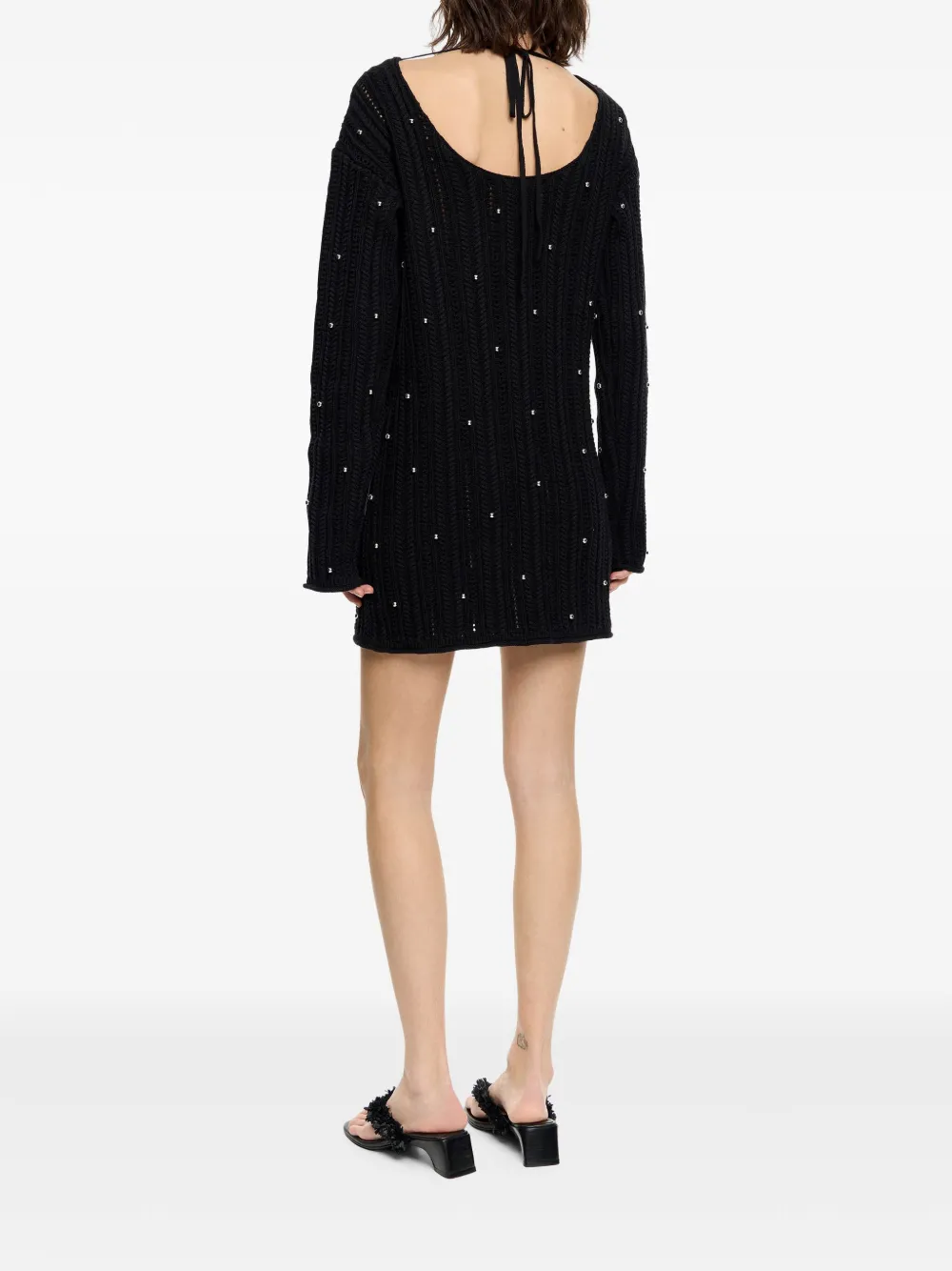 BIMBA Y LOLA KNITTED MINI DRESS 