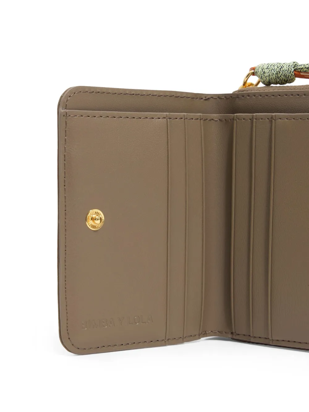 Bimba y Lola Portemonnee met logo Beige
