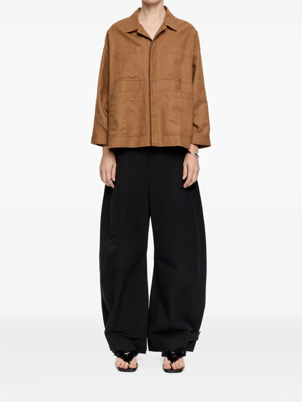 BIMBA Y LOLA PATCH POCKET JACKET