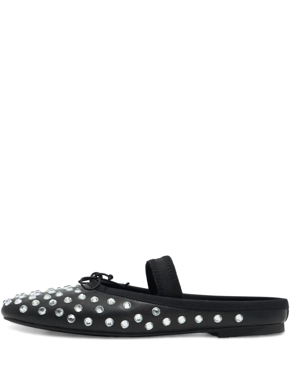 Bimba y Lola Ballerina's verfraaid met kristallen Zwart