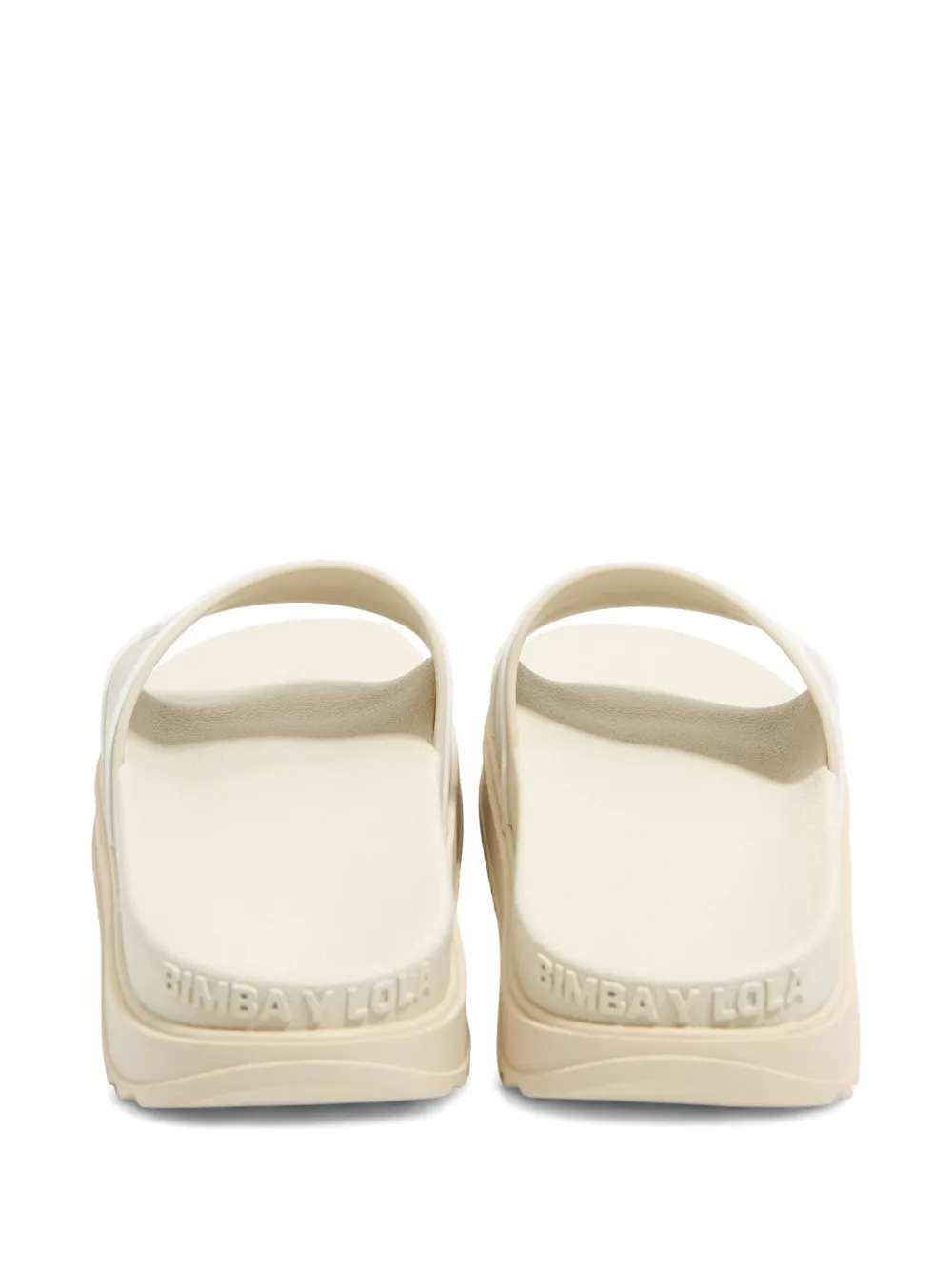 Bimba y Lola platform slides Neutrals
