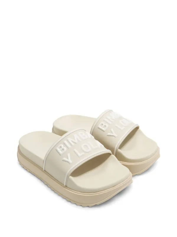 Bimba y Lola プラットフォーム サンダル | ニュートラル