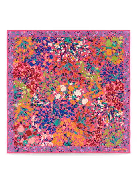 Bimba y Lola floral-print scarf