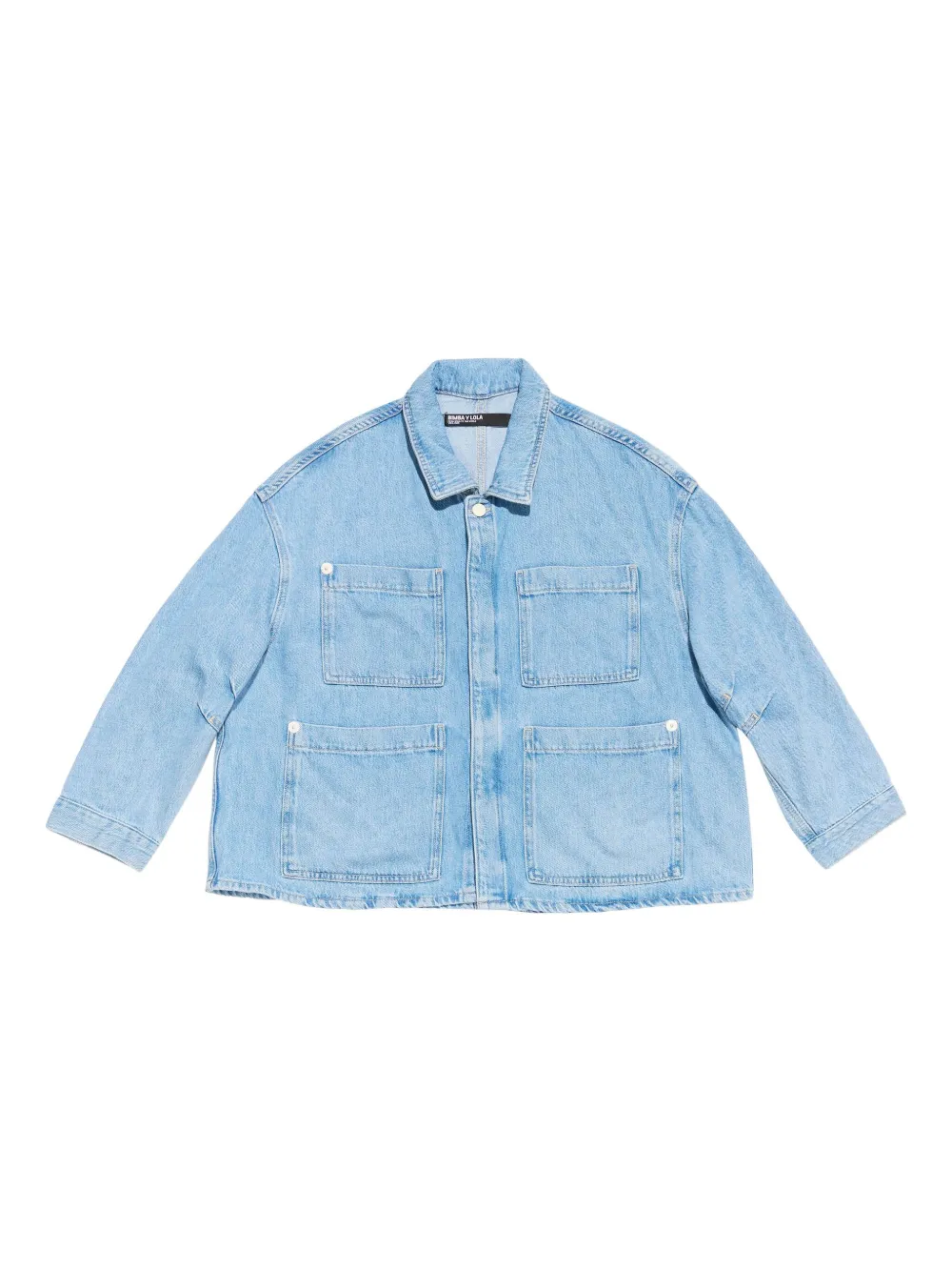Bimba y Lola パッチポケット デニムジャケット - ブルー Bimba y Lola パッチポケット デニムジャケット - ブルー